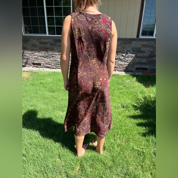 Vintage Studio I Paisely Midi Dress (10 Petite) - Picture 5 of 7